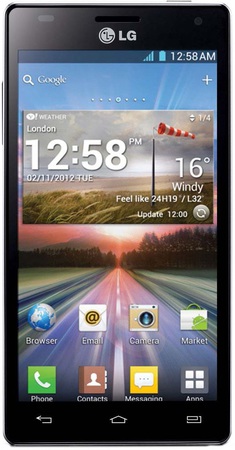 Смартфон LG Optimus 4X HD P880 Black - Лангепас