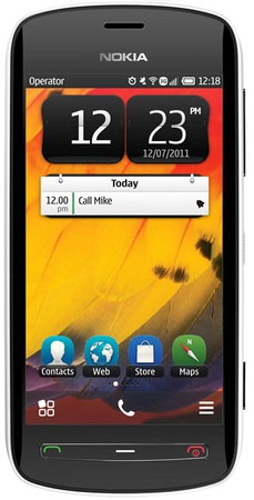 Смартфон Nokia 808 PureView White - Лангепас