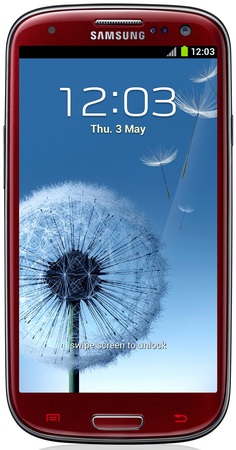 Смартфон Samsung Galaxy S3 GT-I9300 16Gb Red - Лангепас