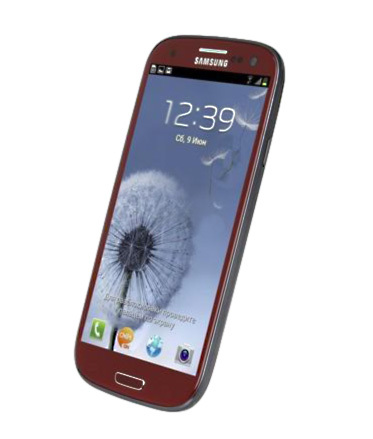 Смартфон Samsung Galaxy S3 GT-I9300 16Gb La Fleur Red - Лангепас
